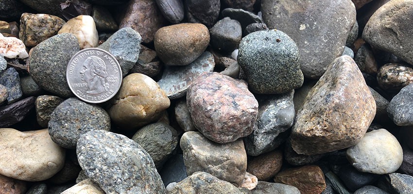 3/8 Inch Desert Round Stone